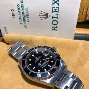 Rolex Oyster Perpetual Submariner Black Dial